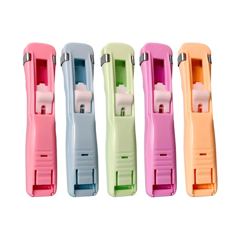 Clam Clips Dispenser Reusable Refills Clips Will Not Damage Paper, Binder Clips