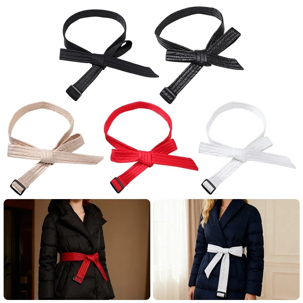 

Универсальный пояс для пальто шириной 3 см, длиной 190 см, регулируемый, однотонный, для женских пуховиков