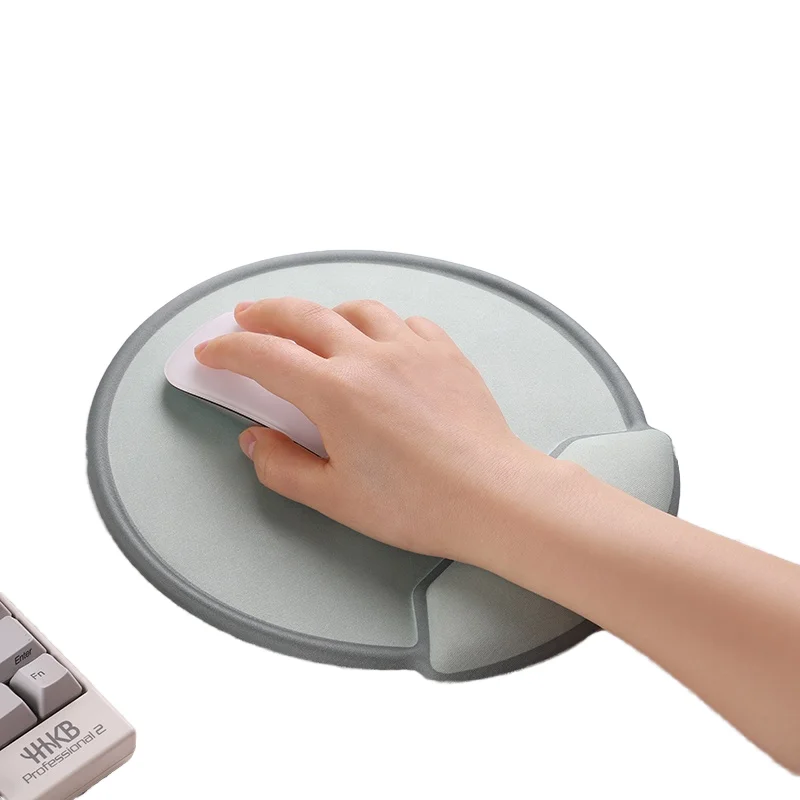 2025 New Develop No MOQ Eco-friendly Heat Sublimation Customized logo Printing Rubber Office Mouse Pads With Wrist Rest Guard