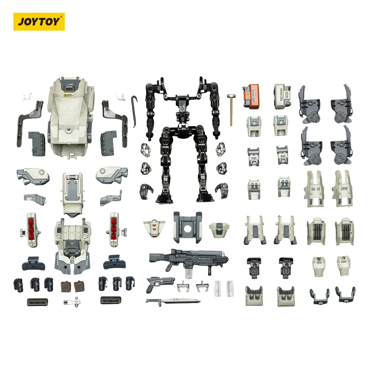 [Pre pedido] figura de acción JOYTOY 1/25 serie APOC Bedrock Albus tipo de combate estándar Mech UNSC Medic Levi figuras de Anime Juguetes