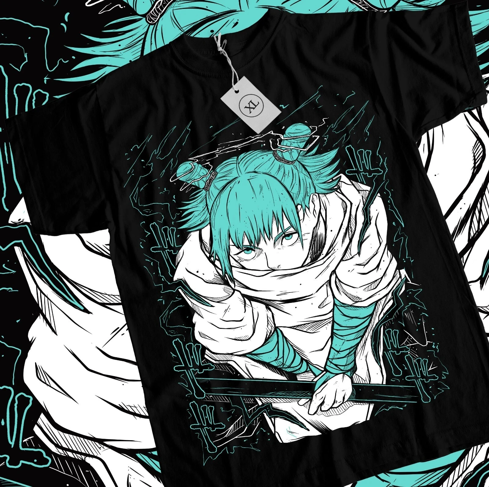 Camiseta de Verano 2026 con Estampado de Choso de Jujutsu Kaisen, de Algodón Puro, Manga Corta, Holgada, Unisex, Estilo Casual Y2K para Niños