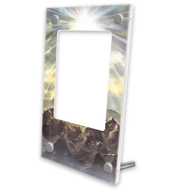 Pokemon Cards Display Ptcg Charizard Espeon Latias Reshiram Zekrom Anime Game Expand Art Gifts Acrylic Protective Display Case