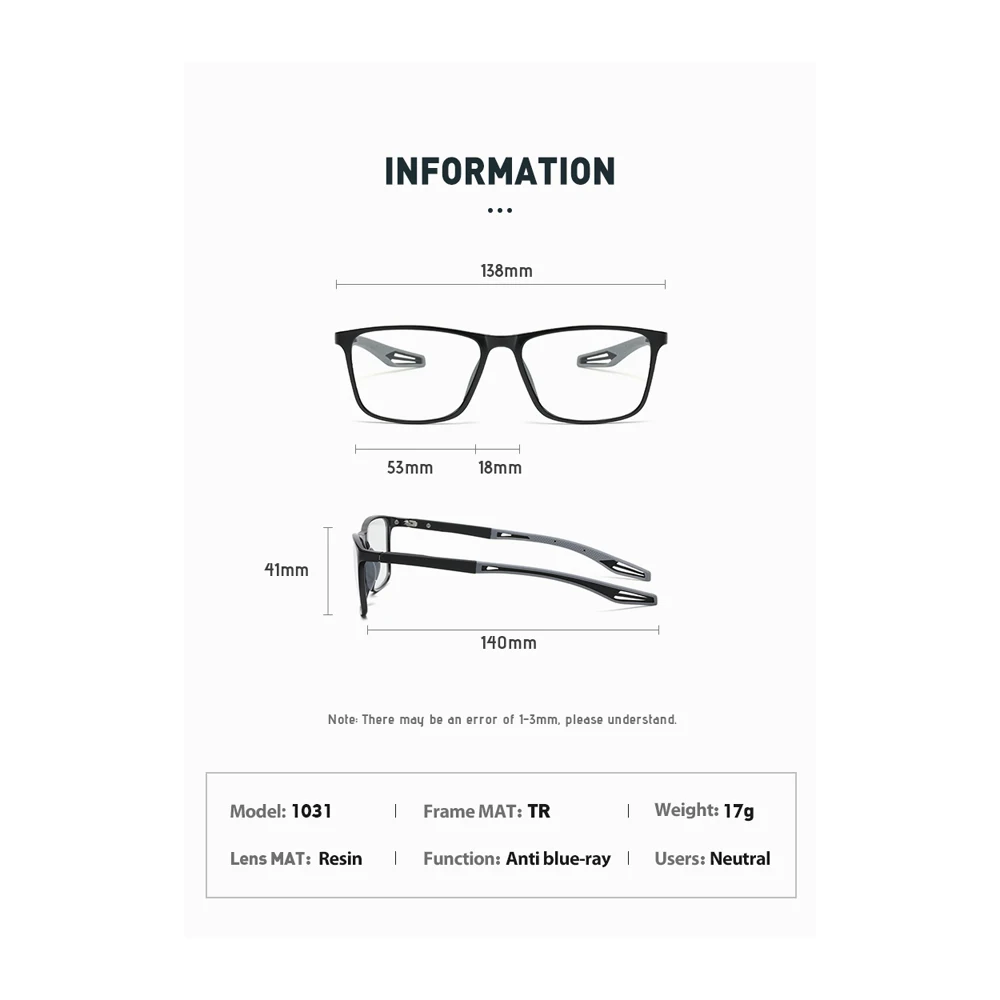 Super Soft Bendable TR90 Reading Glasses - Unbreakable with Auto Spring Hinge & Anti-Slip Tips, HD Lenses for Men and Women