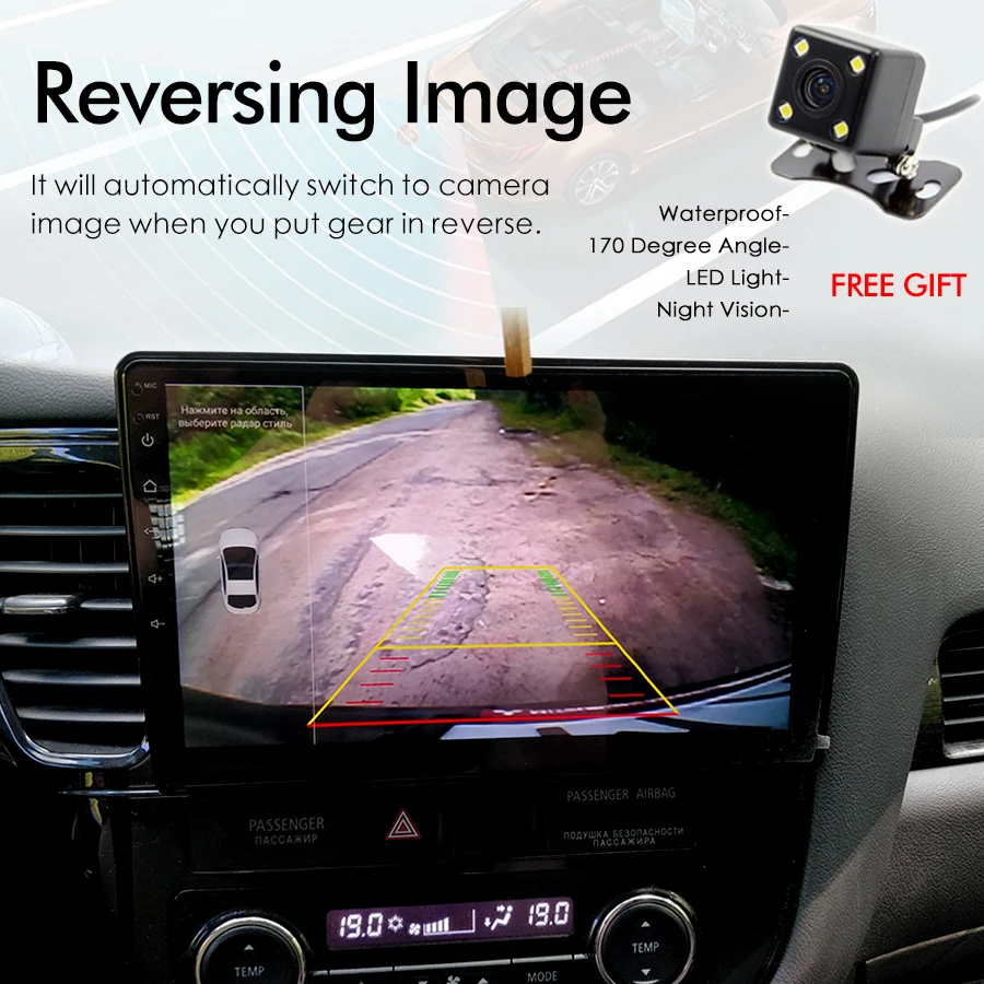 Radio Estéreo con GPS para coche, reproductor Multimedia de vídeo con voz IA, 8 + 128GB, CarPlay, para Mitsubishi Outlander 3, GF0W, GG0W, 2012-2018
