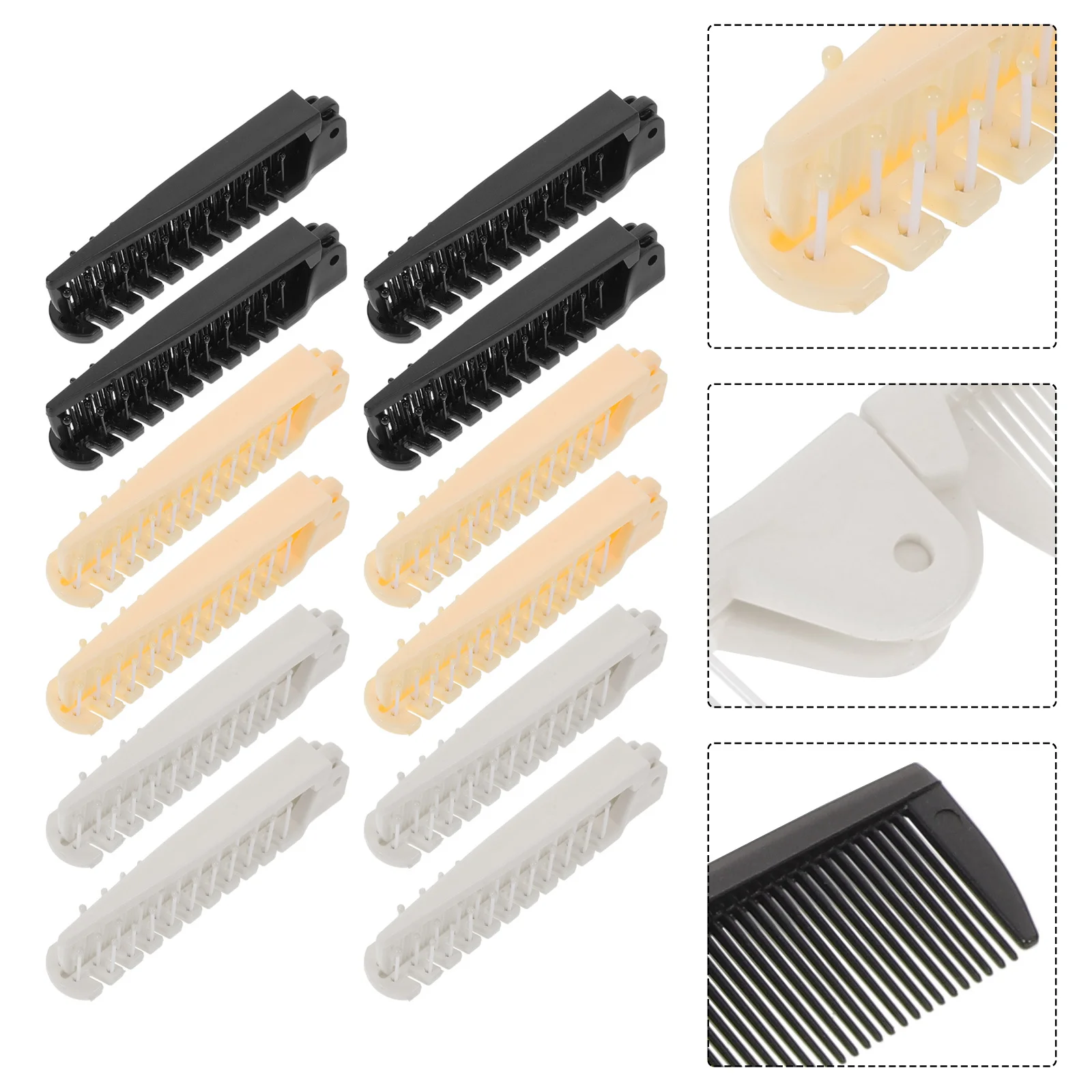 

30pcs Foldable Hair Brush Compact Anti-Static Comb Dual-Use Wide&Fine Tooth Lightweight Travel Pocket Comb For Men Women Durable