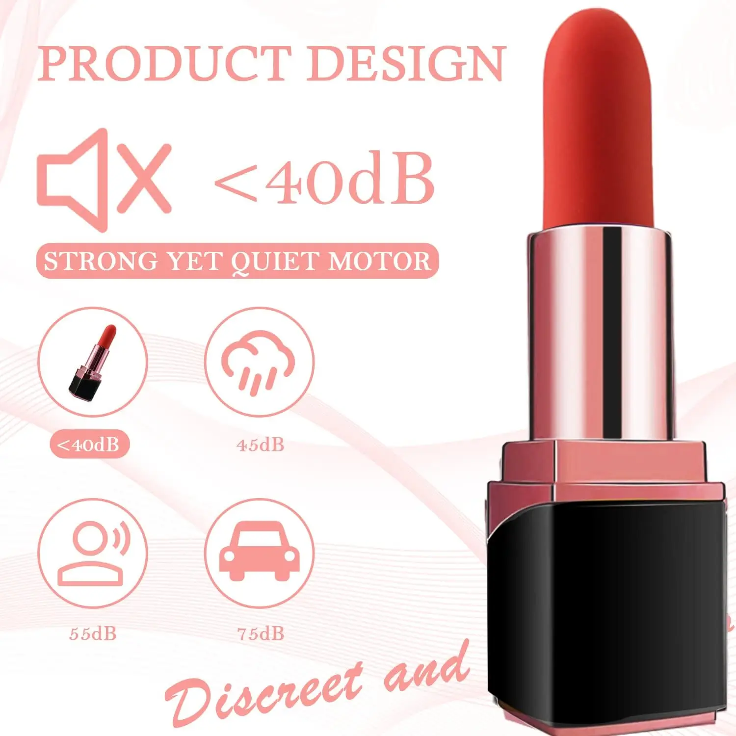 MOVAVA Mini Lipstick Bullet Vibrator for Women Clit Stimulator Portable Erotic Sex Toys for Adults Vagina Love Egg Masturbation