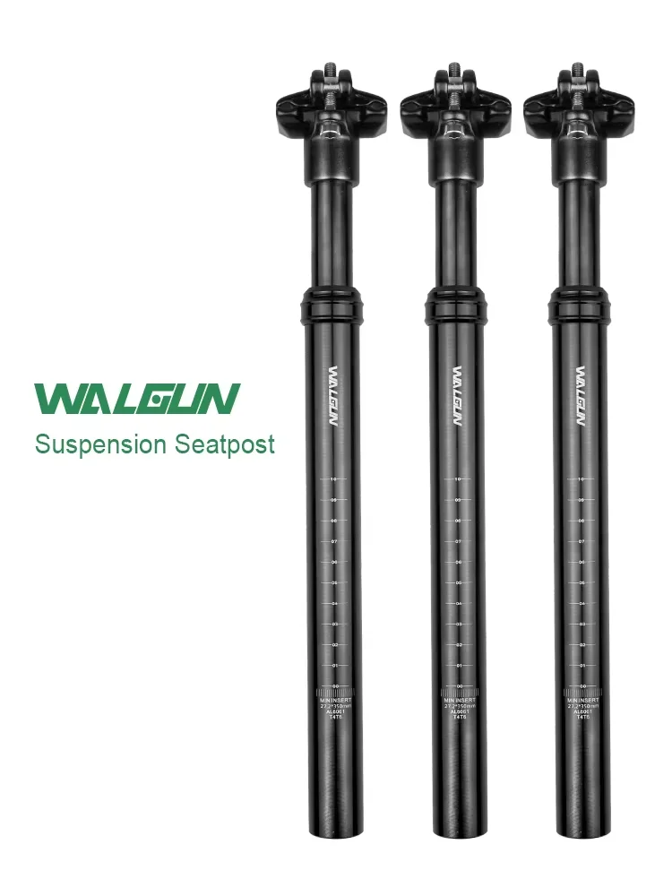 WG23A Gefederte Sattelstütze 27,2 MTB Mountainbike Sattel Stoßdämpfende Fahrrad-Senkstütze 28,4 28,6 28,8 30,4 30,9 31,6 31,8 – Detail 2