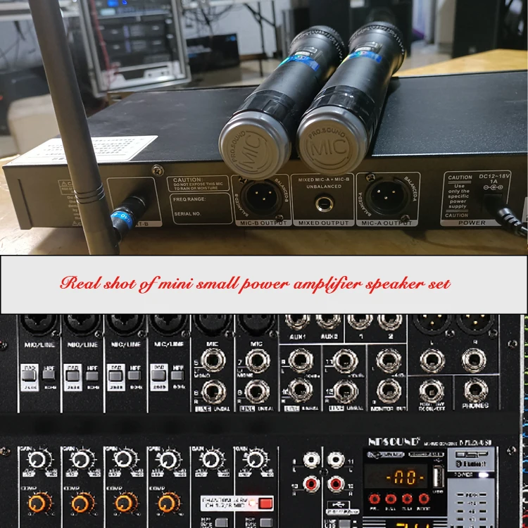 RM15.2 /QU-12/LS380U Set Professional Stage Audio Church Speaker Outdoor Large-scale Performance Wedding bar Conference Speaker