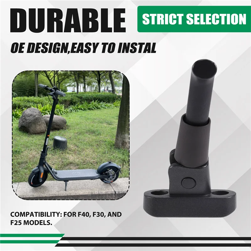 J1UL1N وقوف السيارات قوس القدم مسنده سبائك الألومنيوم ل Ninebot F40 F30 F20 سكوتر كهربائي كيك سكوتر أجزاء #6