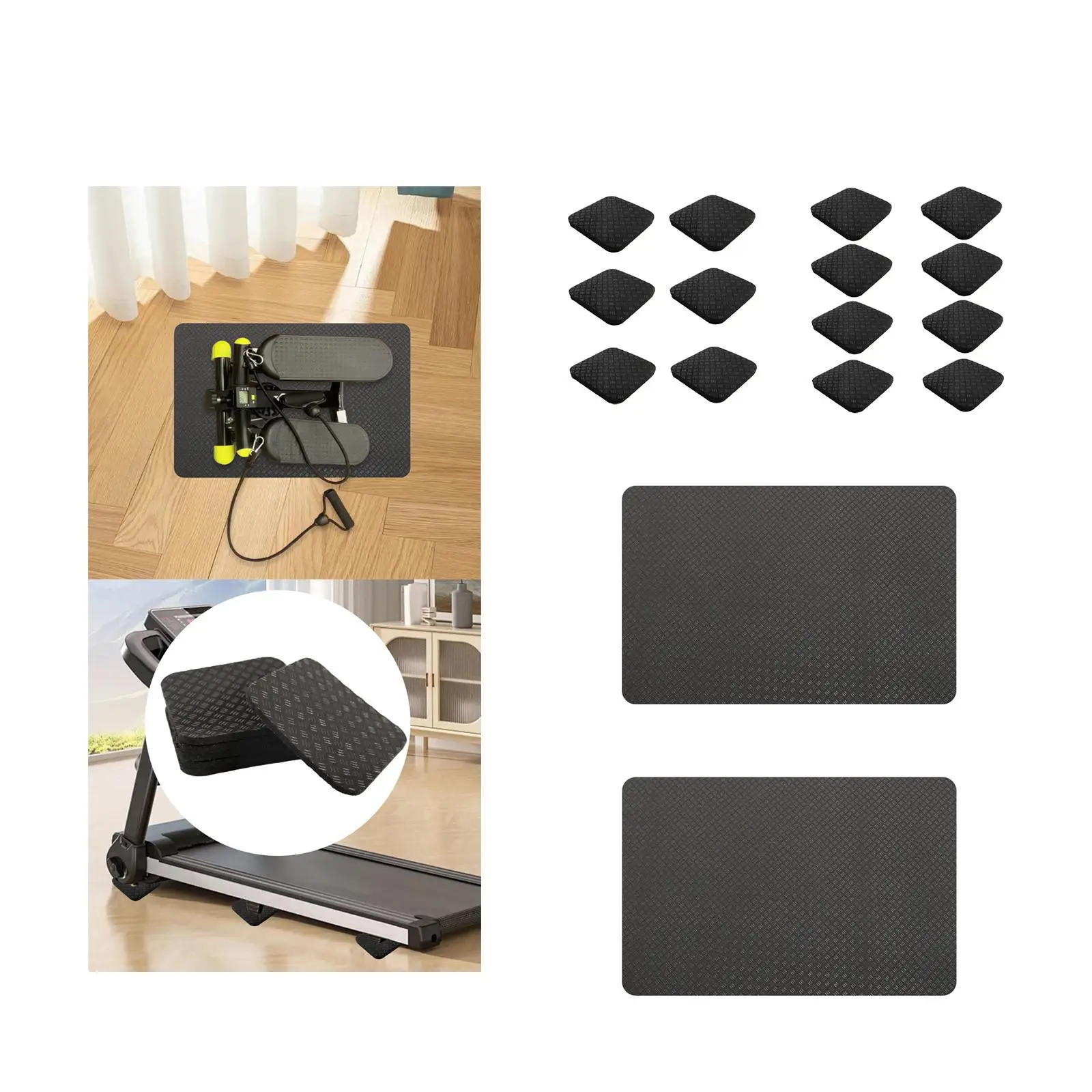 

Treadmill Mat Floor Protection Part Carpet Protection Multifunction Anti