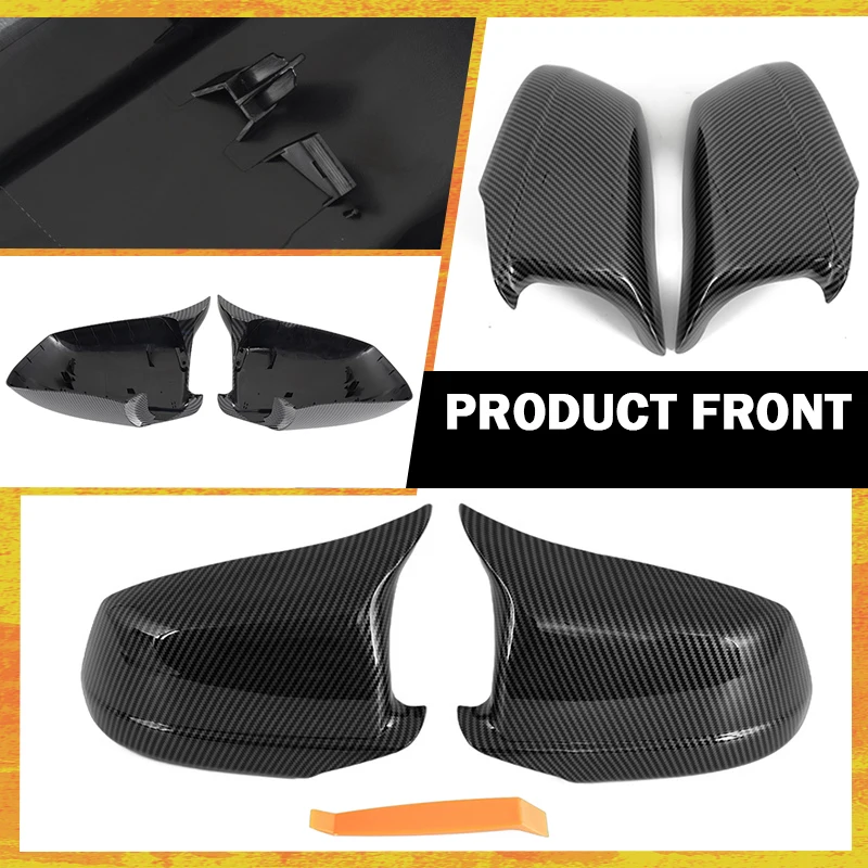 Rhyming Rückspiegelkappe Seitenspiegelabdeckung M Performance Autozubehör Passend für BMW 5er F10 F11 F18 Pre-LCI 2010-2013 – Detail 4