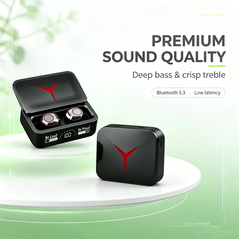 Tws Earbuds Bluetooth 5.3 - Cuffie wireless TWS, auricolari Bluetooth con