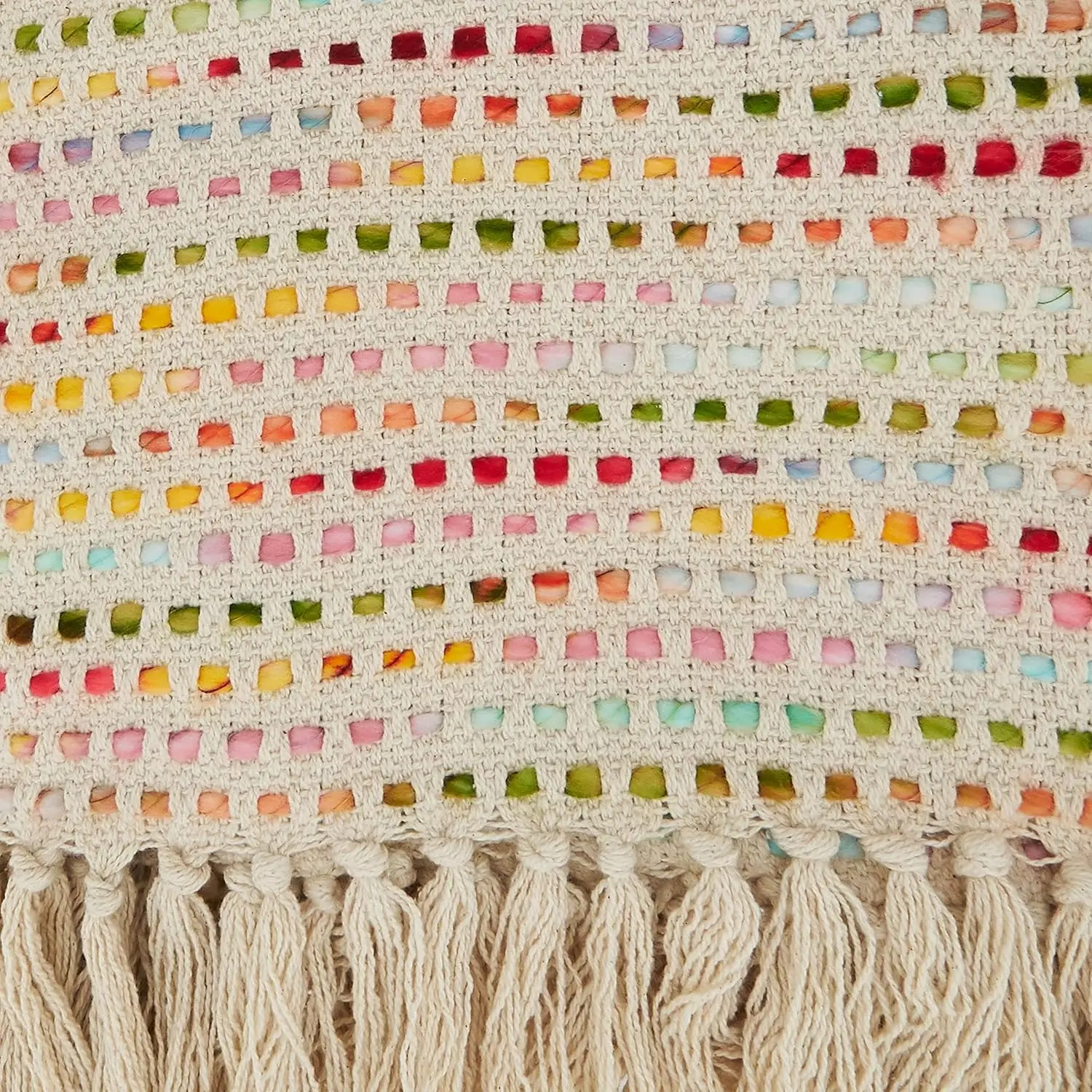 Confetti Design Throw Blanket, Multi, 50"x60"