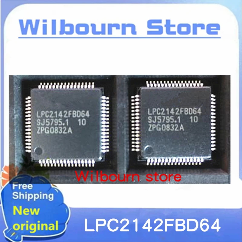 

Own inventory 10PCS/LOT LPC2142FBD64 LPC2142 QFP64 64k ARM microcontroller - MCU