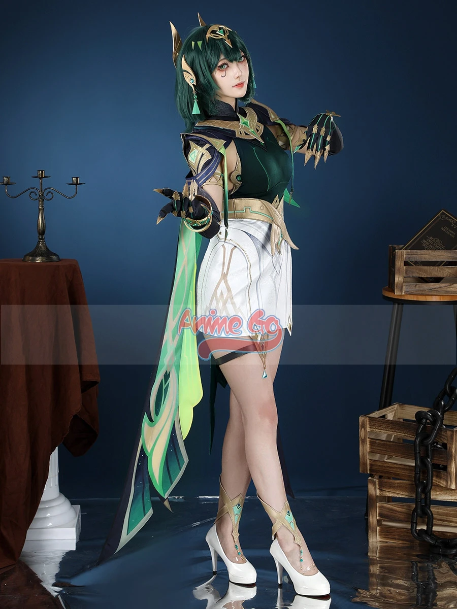 Genshin Impact Nefer Cosplay Costume Nefer tenue de jeu de rôle pour femmes Halloween