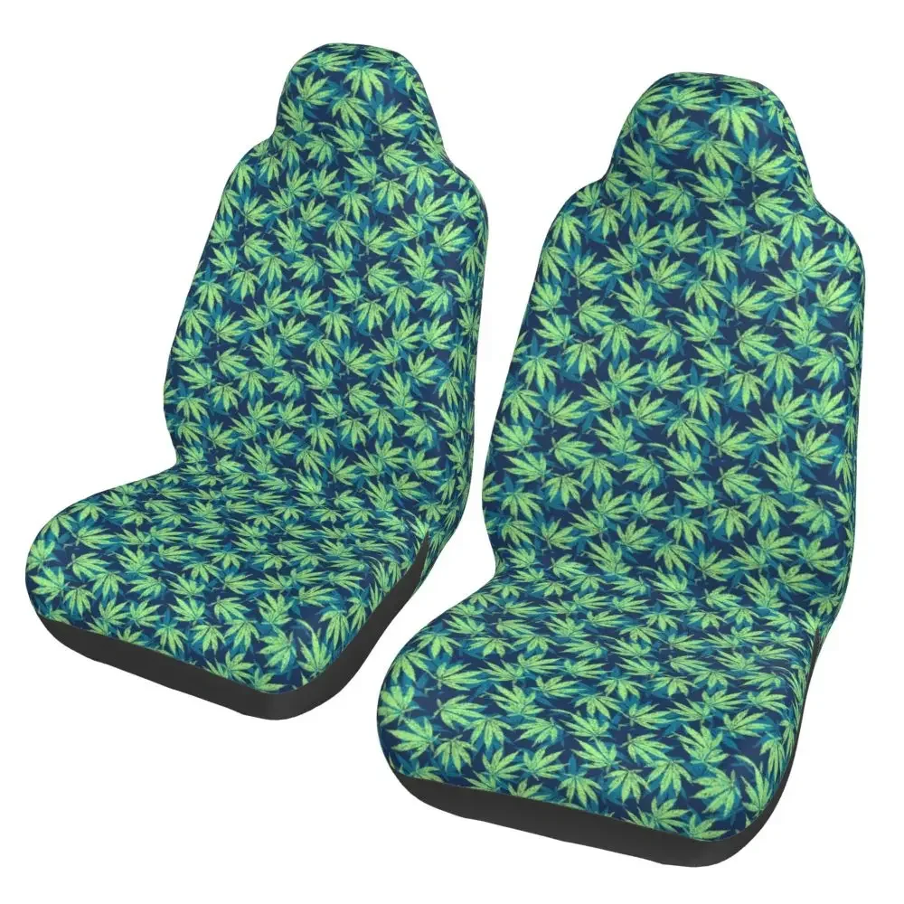 

Paradise Green 2PCS Car Front Seat Cover, Suitable for Most Car Models Beautiful Anti Fouling and Seat Cushion seat cover