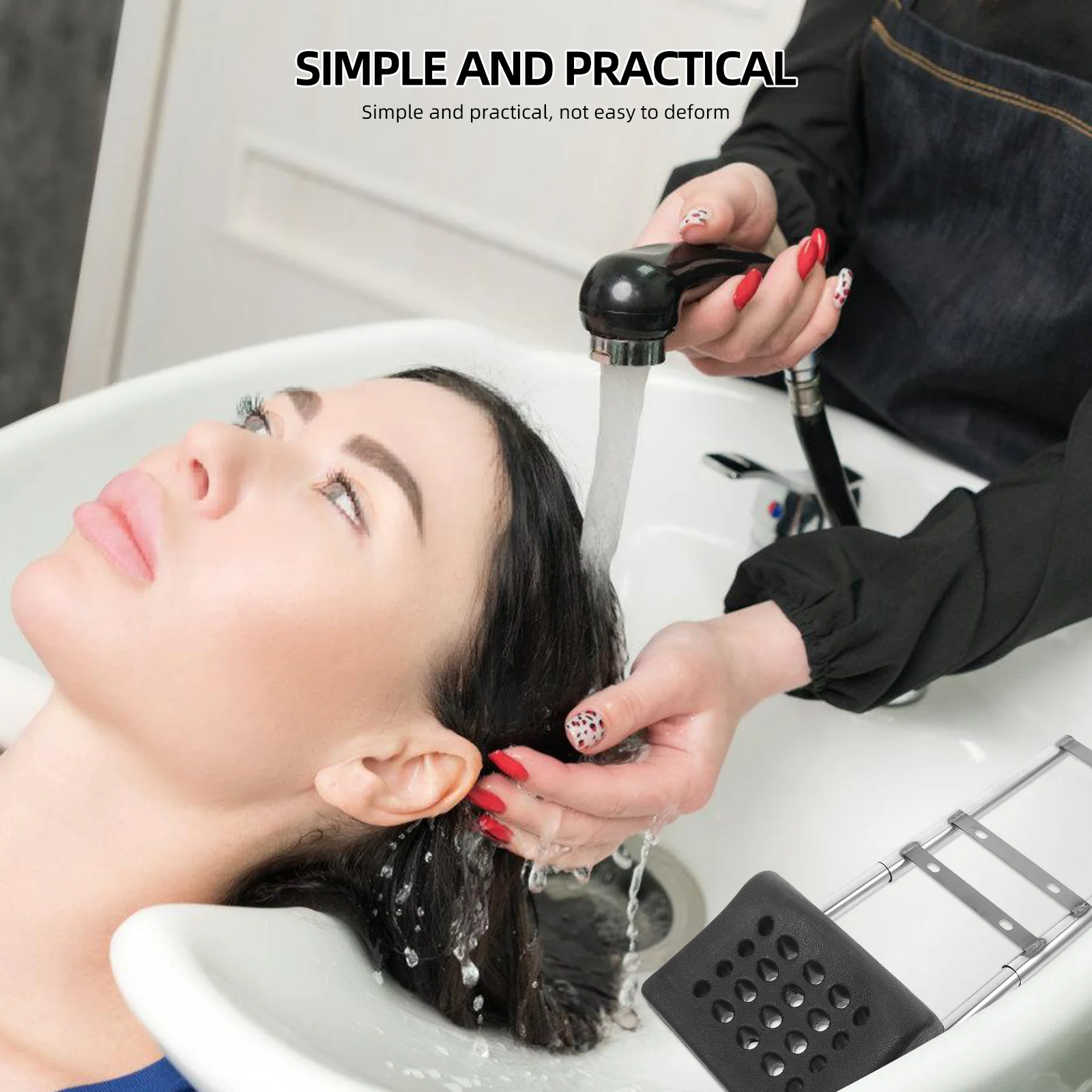 Shampoo Nackenstütze Kissen Wiederverwendbare Salon Waschbecken Nackenstütze Für Haar Waschen Shampoo Schüssel Unterstützung Badewanne Kissen