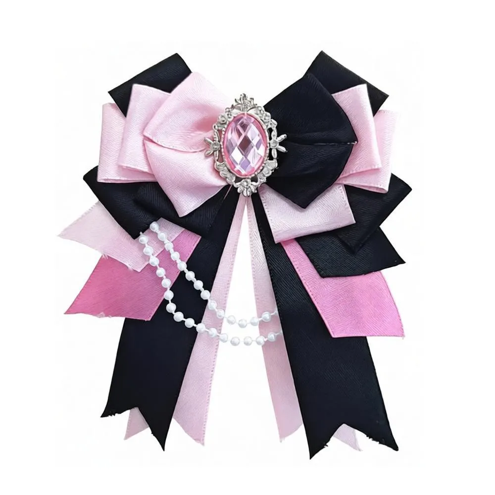 Versatile Double Layer Ita Bag Charm With Chain Anime Theme Bow Pendant DIY Bag Pendant Anime Periphery