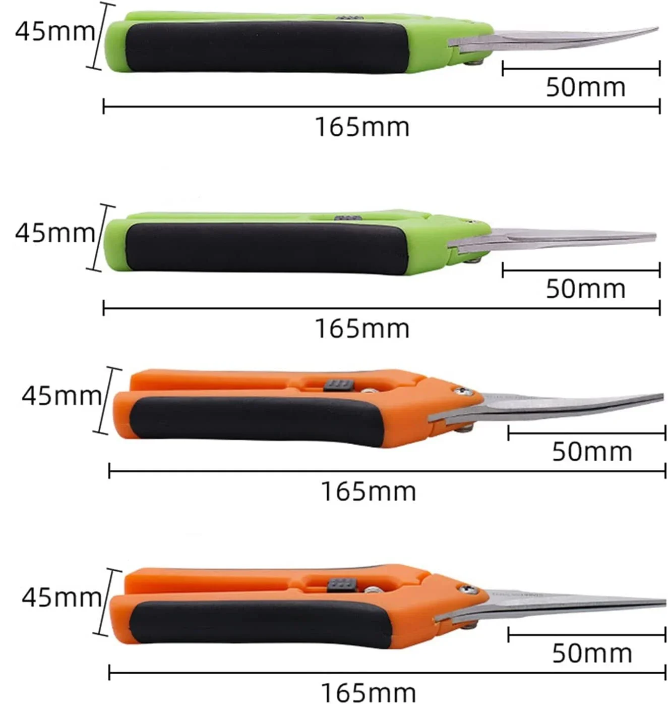 Tijeras para bonsái, herramientas de jardín, tijeras de Metal para jardinería, herramienta de poda, cortador manual, recogida de frutas, hierba, maceta para el hogar, 1 Uds.