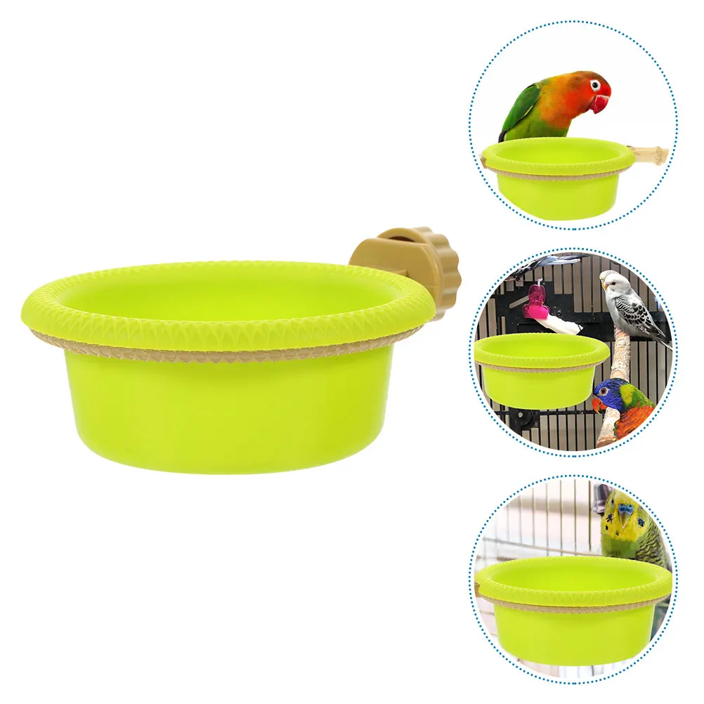 

2pcs Pet For Non-Slip Hanging Bathtub Cage Mount Birdbath Basin Small Birds Budgies Parakeets Parrot Bathtub Shower Cage Bathing