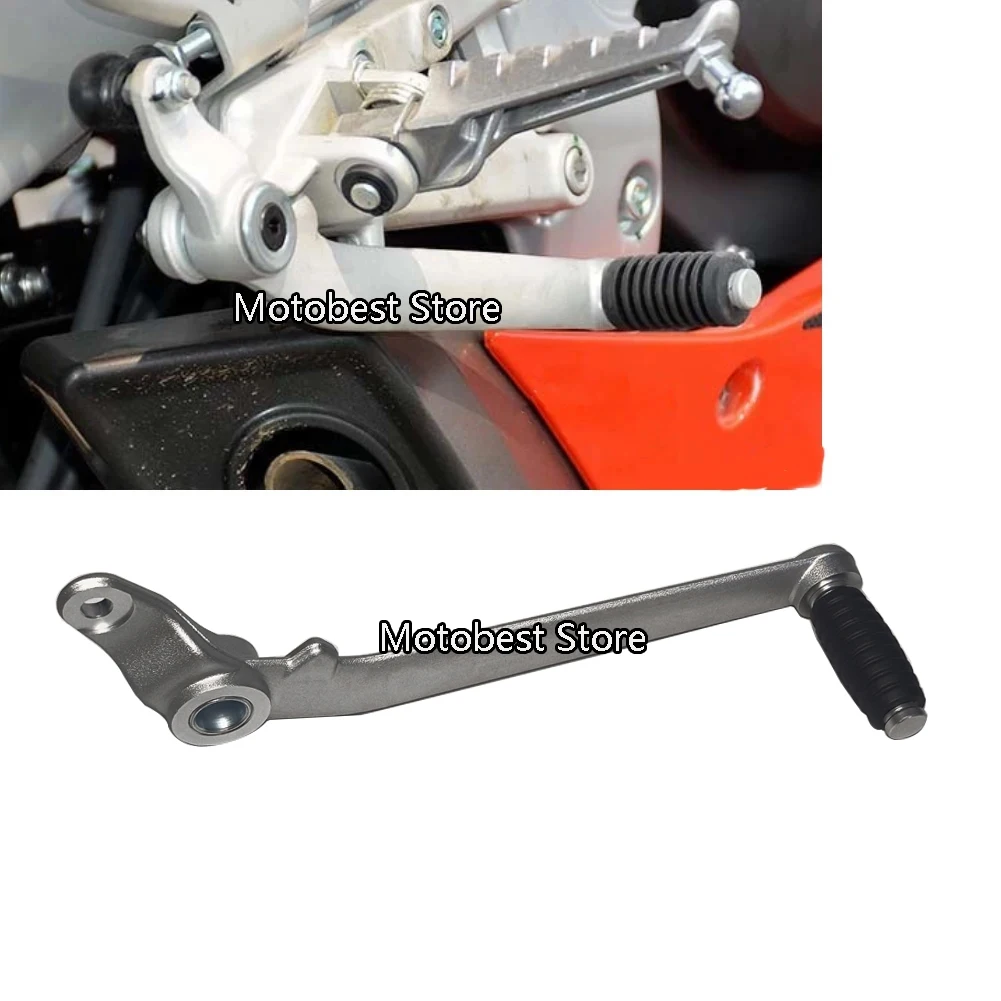 For FB Mondial HPS 125 300 Hipster HPS125 HPS300 Motorcycle Rear Foot Brake Pedal Lever Pegs Protector Adapter Rod