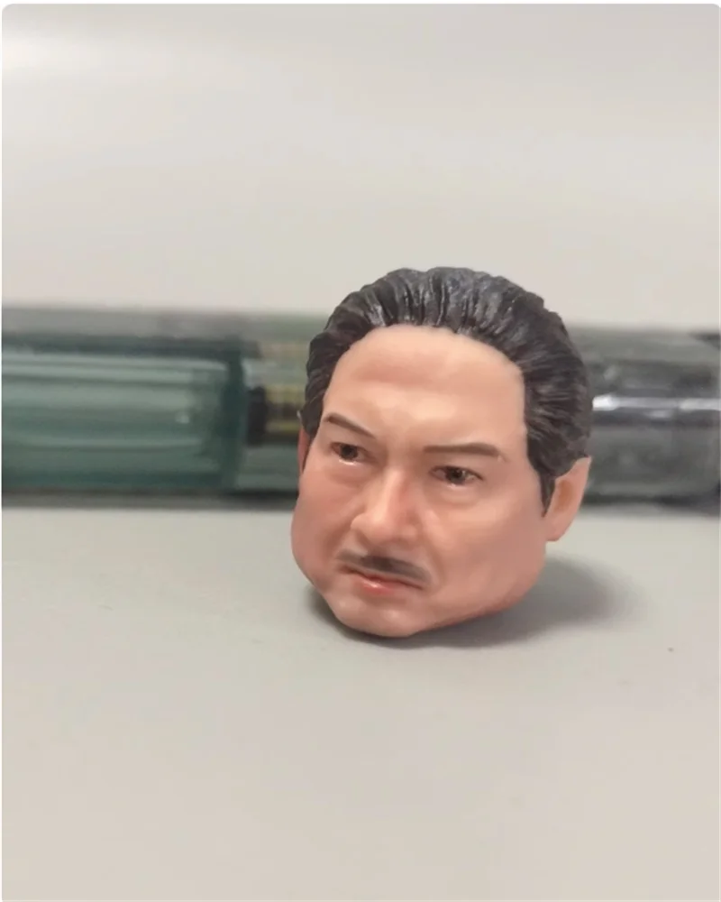 

90s TH018 1/12 Male Soldier Master Hong Head Carving Sculpture Model Toy Fit 6'' Action Figure Body In Stock
