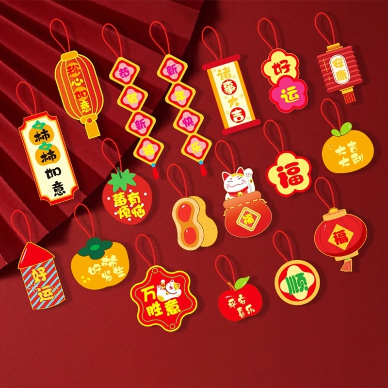 Traditional Chinese New Year Decoration Festive Housewarming Hangings Ornament Bring Luck and Wealth to Your Dropship