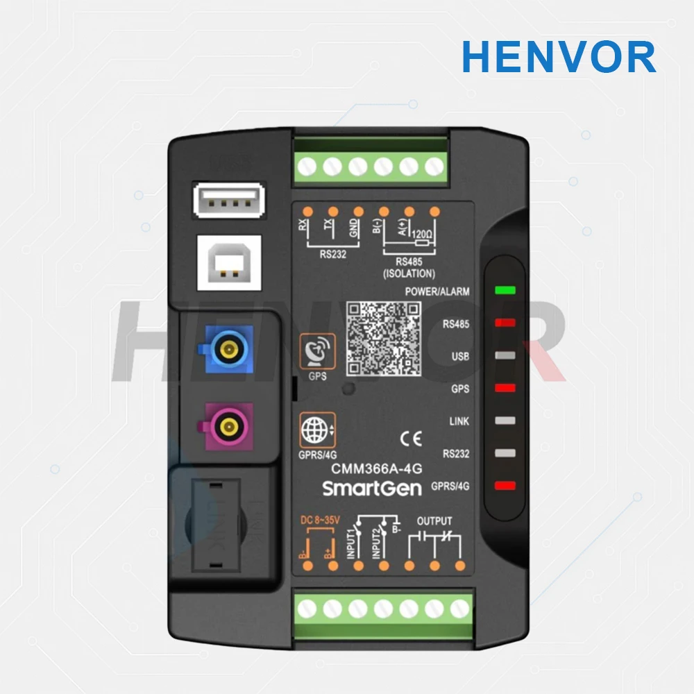 Smartgen CMM366A 4G Cloud Monitoring Module Wireless Communication CMM366A ET Ethernet Generator Control Panel