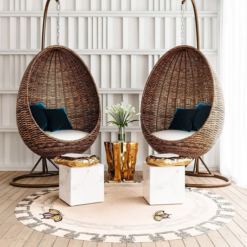 Modern  Marble Side Table for Living Room High-End Stainless Steel Accent Table for Villa Residence and Dining