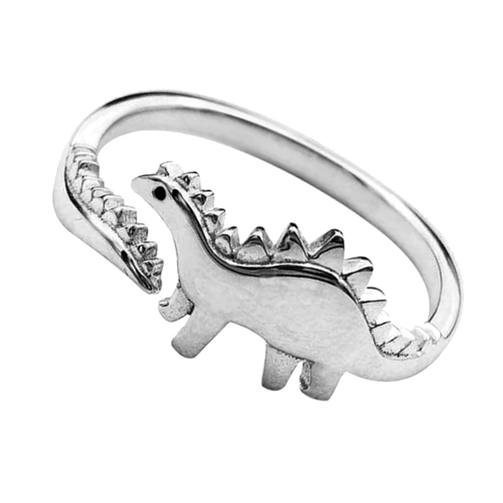 

Dinosaur Design Ring Opening Ring Exquisite Dinosaur Ring Dinosaur Shape Ring Fashion Accessory