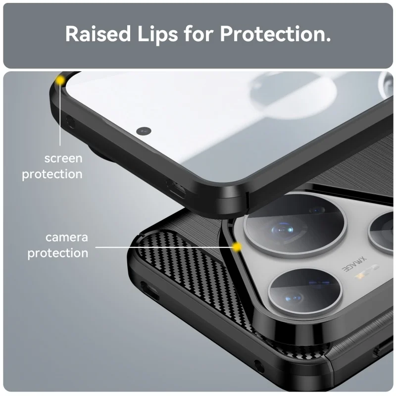 สําหรับ Huawei Pura 80 Ultra Case Huawei Pura 80 Ultra Capas กันกระแทกกลับนุ่ม TPU คาร์บอนไฟเบอร์ Fundas Huawei Pura 80 Ultra