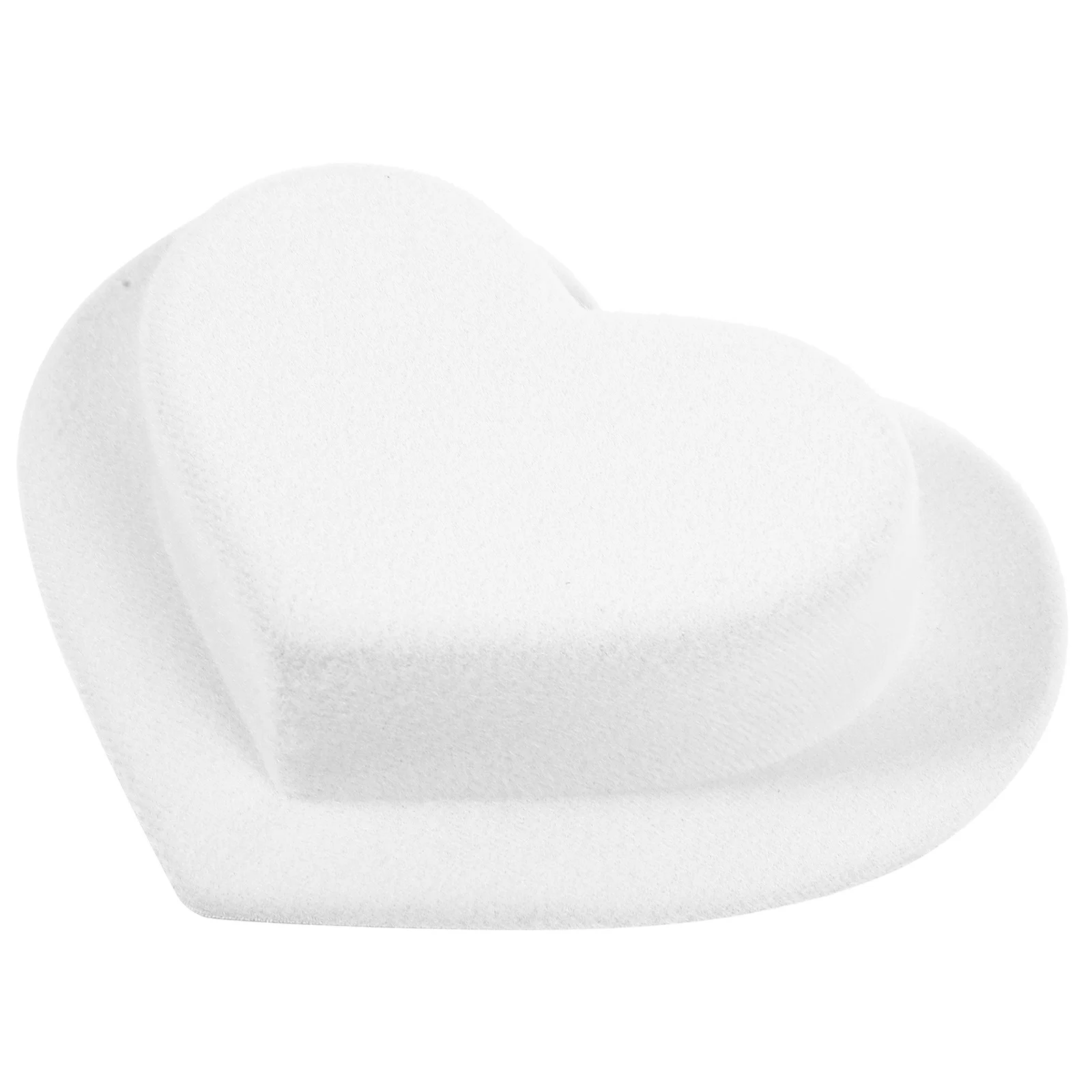 Mini półfabrykaty do samodzielnego wykonania, w kształcie serca, z tkaniny, małe mini kapelusze, ozdobne akcesoria, upominki na przyjęcia.