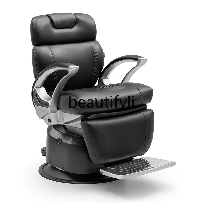 

High-end electric hair treatment chair, shaving salon head treatment chair