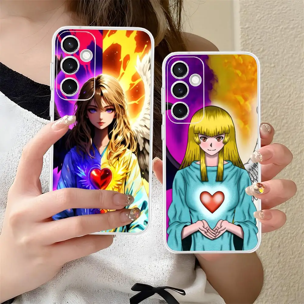 Yugioh Change of Heart Phone Case for Samsung Galaxy S25 S24 S23 S22 S21Plus FE Ultra Soft TPU Clear Shockproof Cover