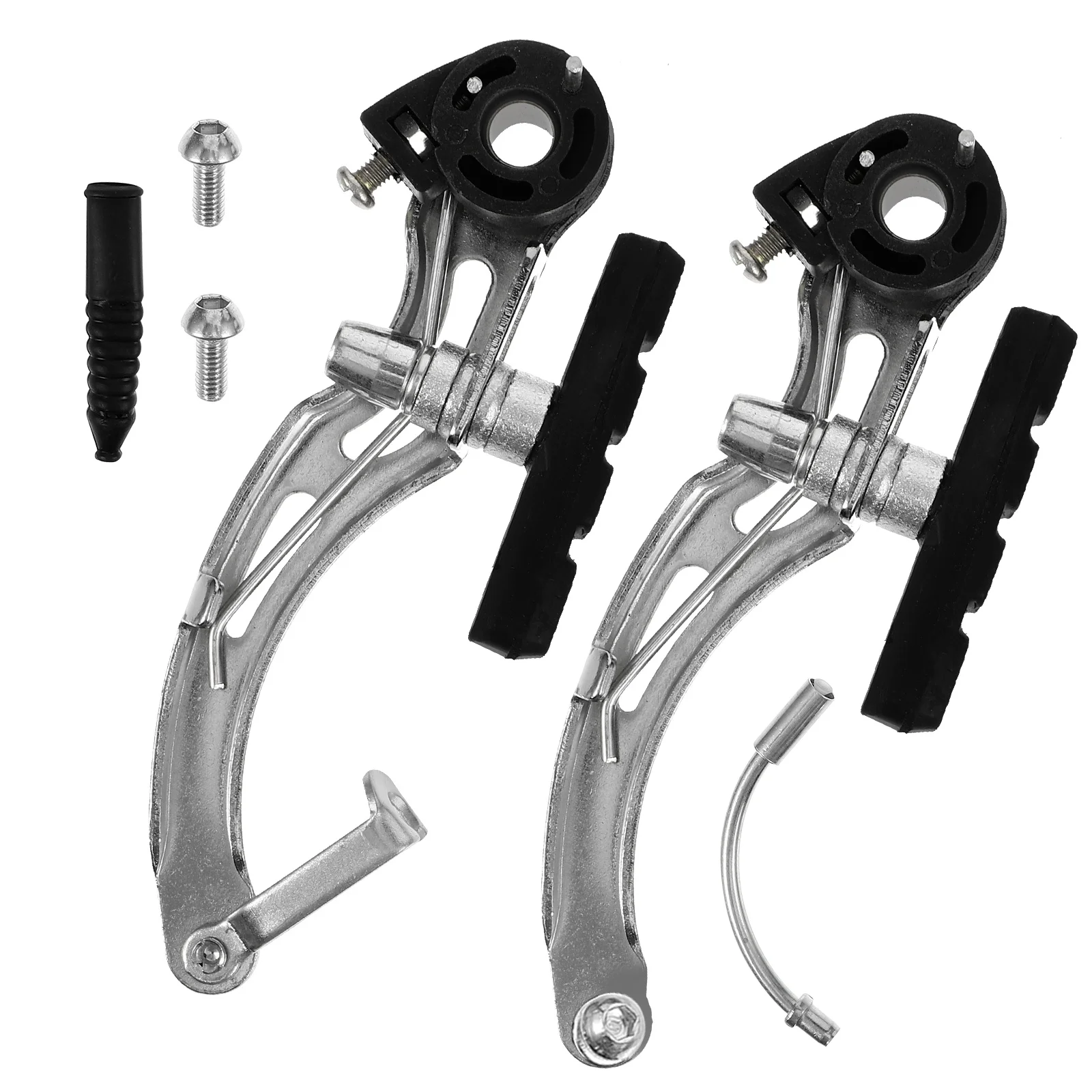 

1 Pair Brake Calipers Aluminum Alloy Bicycle For Mountain Bike Cycling Brake Pads Blocks Replacement Bike Accessories