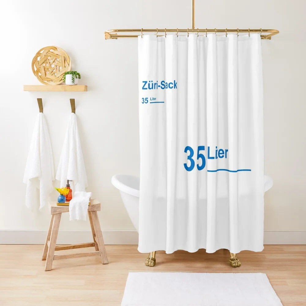 

Zurich Züri-Sack Shower Curtain Cute Shower Waterproof Shower Modern Accessory Bathrooms Curtain