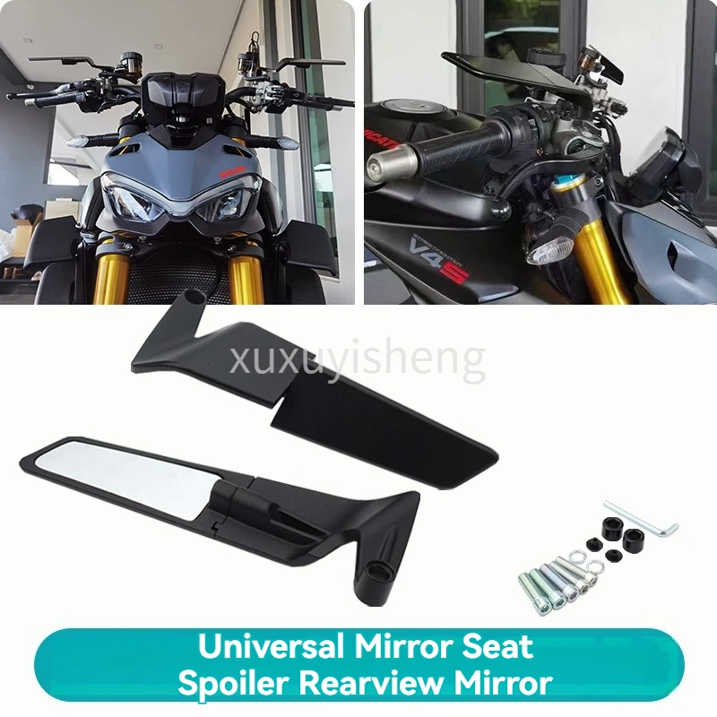 Para Kawasaki Z900 Z650 2021 2022 2023, kits de espejos para motocicleta, espejos invisibles, espejos ajustables, ala mo