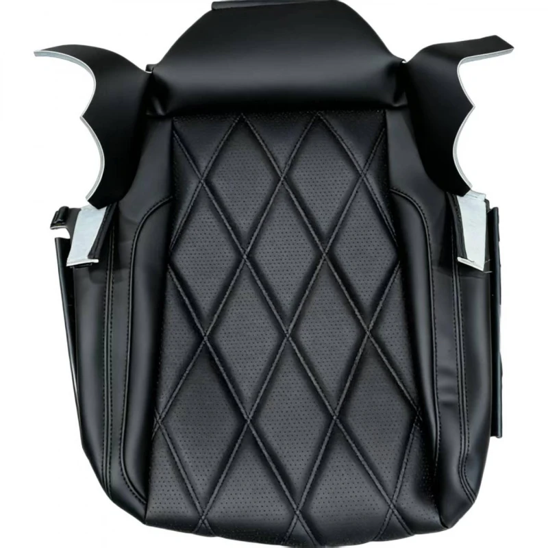 Business-Style 2-Piece Front Seat Covers for  Customizable Leather  All-Season Universal Car