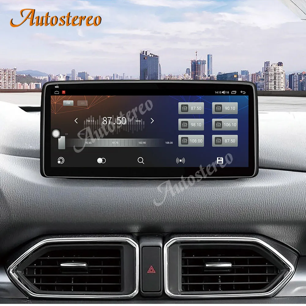 Dual Zone System Android 10 128 For Mazda CX-5 2017-2021 Car GPS Navigation Multimedia DSP Player Headunit Auto Radio IPS Screen