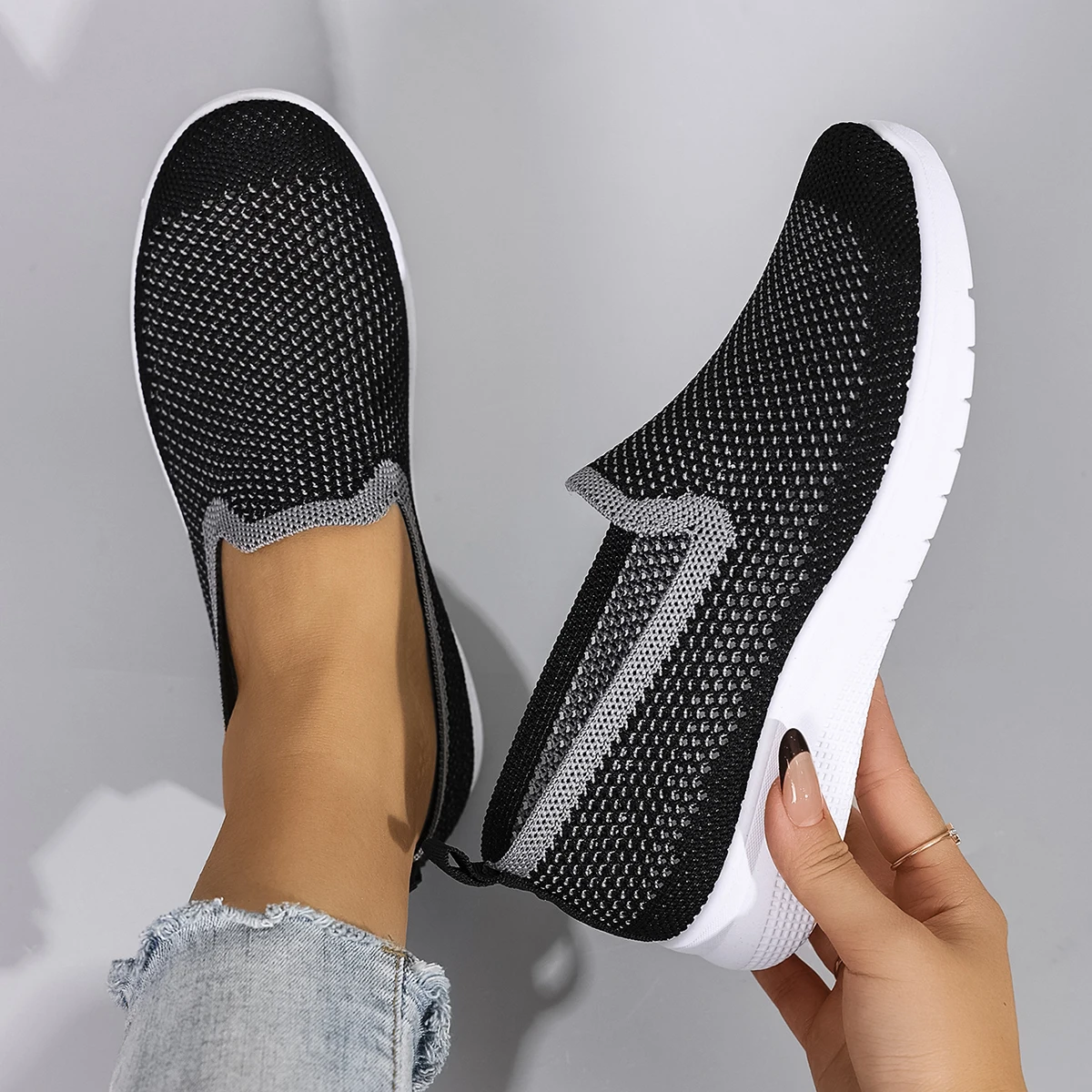 

Women's summer breathable mesh flat shoes women's shoes casual sneakers shoes, clearance free shipping