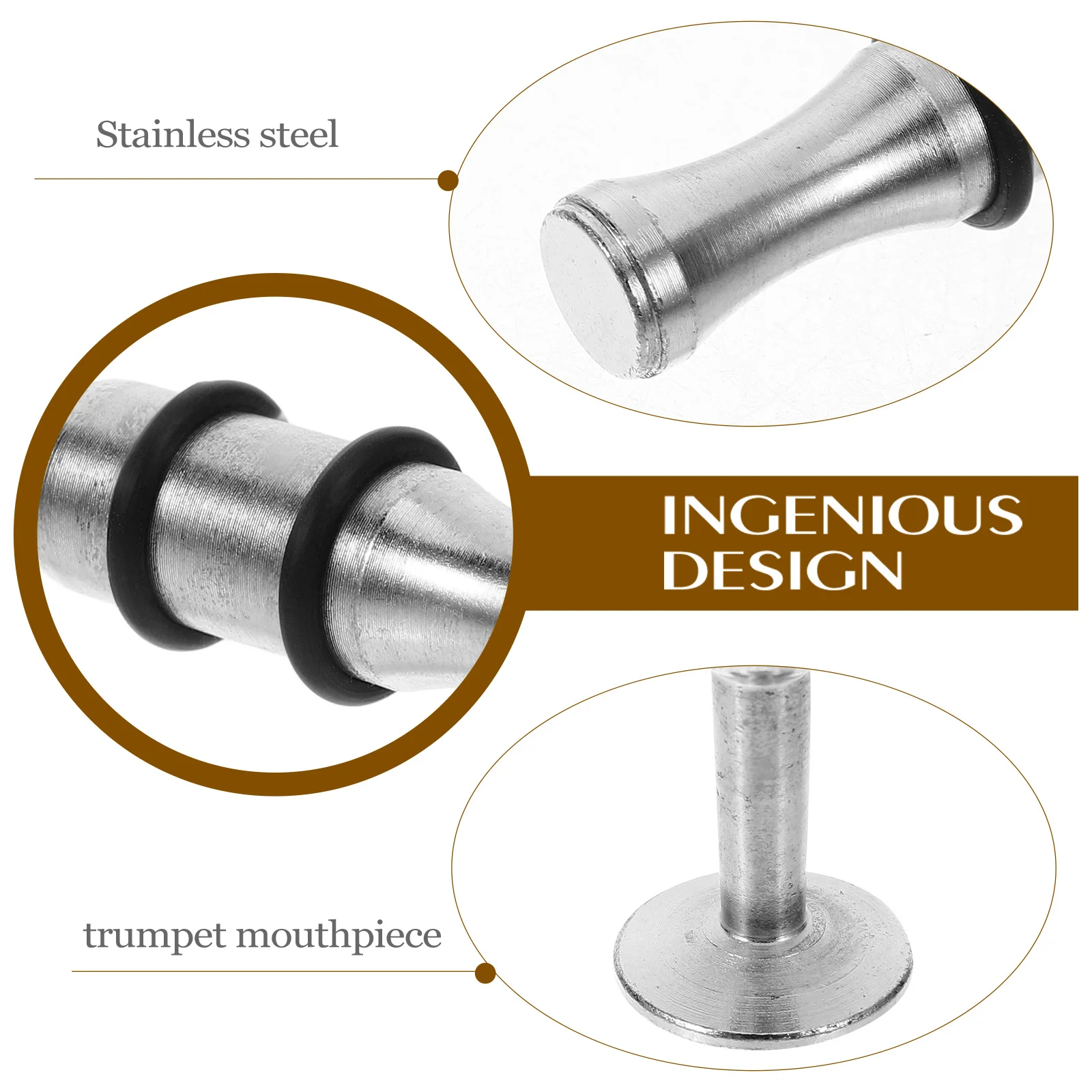 

1pcs Premium Metal Mouthpiece Replacement Durable Lightweight Design For Clear Sound Easy Installation Storage Suitable For