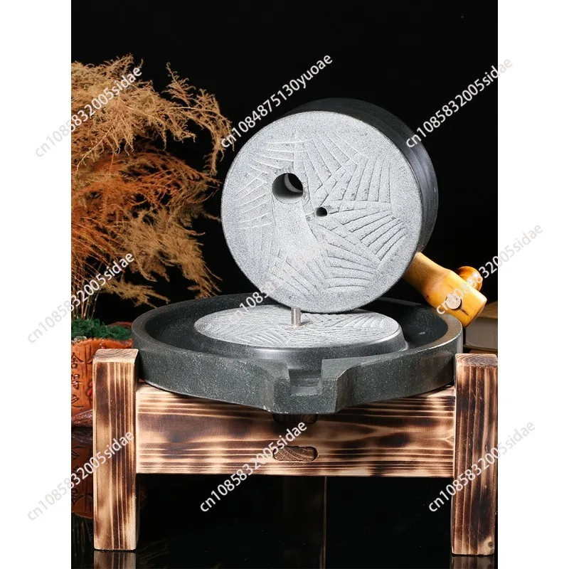 Granite Manual Grinding Stone Mill Grinder Flour Mill Frame Home Soybeangrinder Cafe Grinder Machine Comfee Grinder Millstone