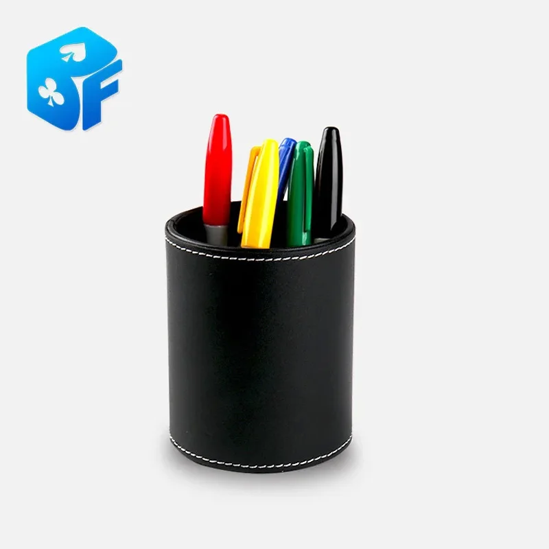 Color Pen Prediction - Leather Pen Holder - Close Up Magic / Magic Trick/Mentalism magic prop