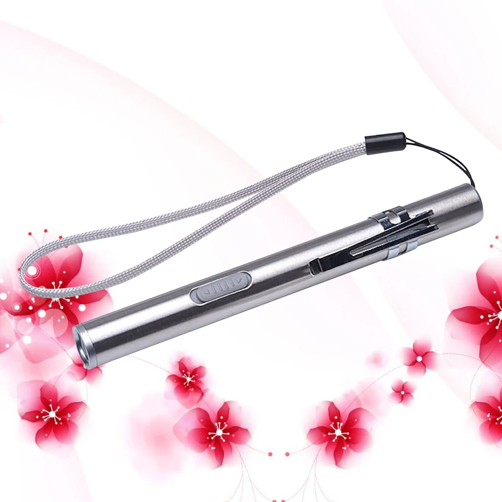 

5 pcs Mini Rechargeable LED Flashlight High Brightness Double Bead USB Charged Torch 100000 Lumens
