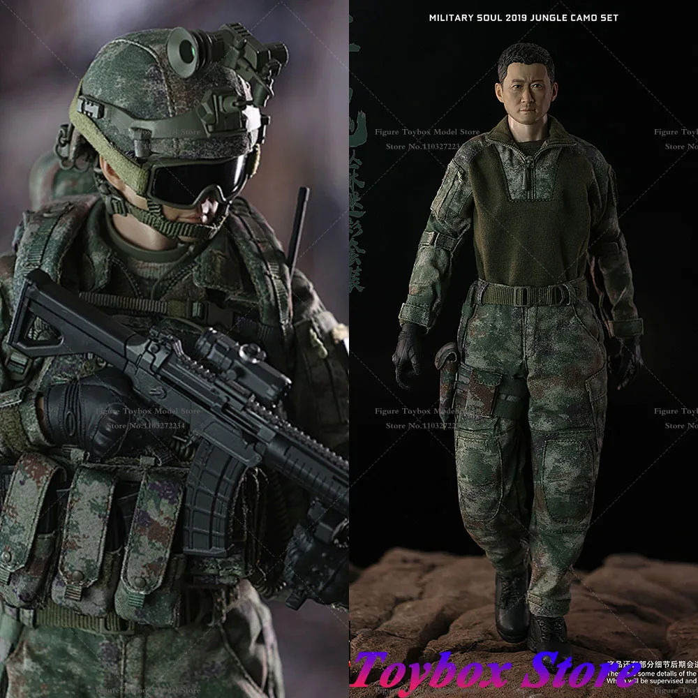 Auf Lager King's Spielzeug KT-8007 1/6 männliche Soldat Militär Ghost Serie Dschungel harten Kerl Wujing vollen Satz 12 ''Action figur Puppe