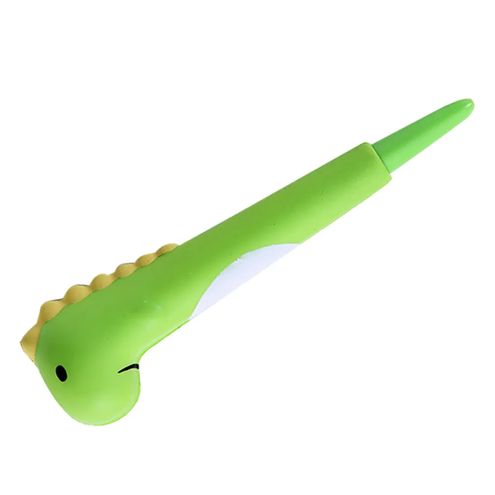 Dinosaur Writing Pen Lovely Gel Ink Smooth Consistent Flow Cute Cartoon Design Ergonomic Body for Student Note Taking School