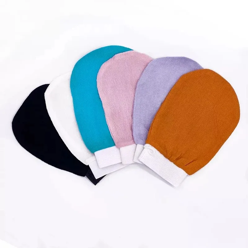 1/2/3/5 stücke Hammam Peeling Dusche Handschuhe Schmerzlos Entfernen Abgestorbene Haut Peeling Körper Koreanische Massage Mitt bad Reinigung Gadget
