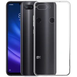 High TPU Case For Xiaomi Mi 8 Lite Slim Transparent Silicone Soft Clear Back Cover For Xiaomi Mi 8 Mi8 lite Phone Case