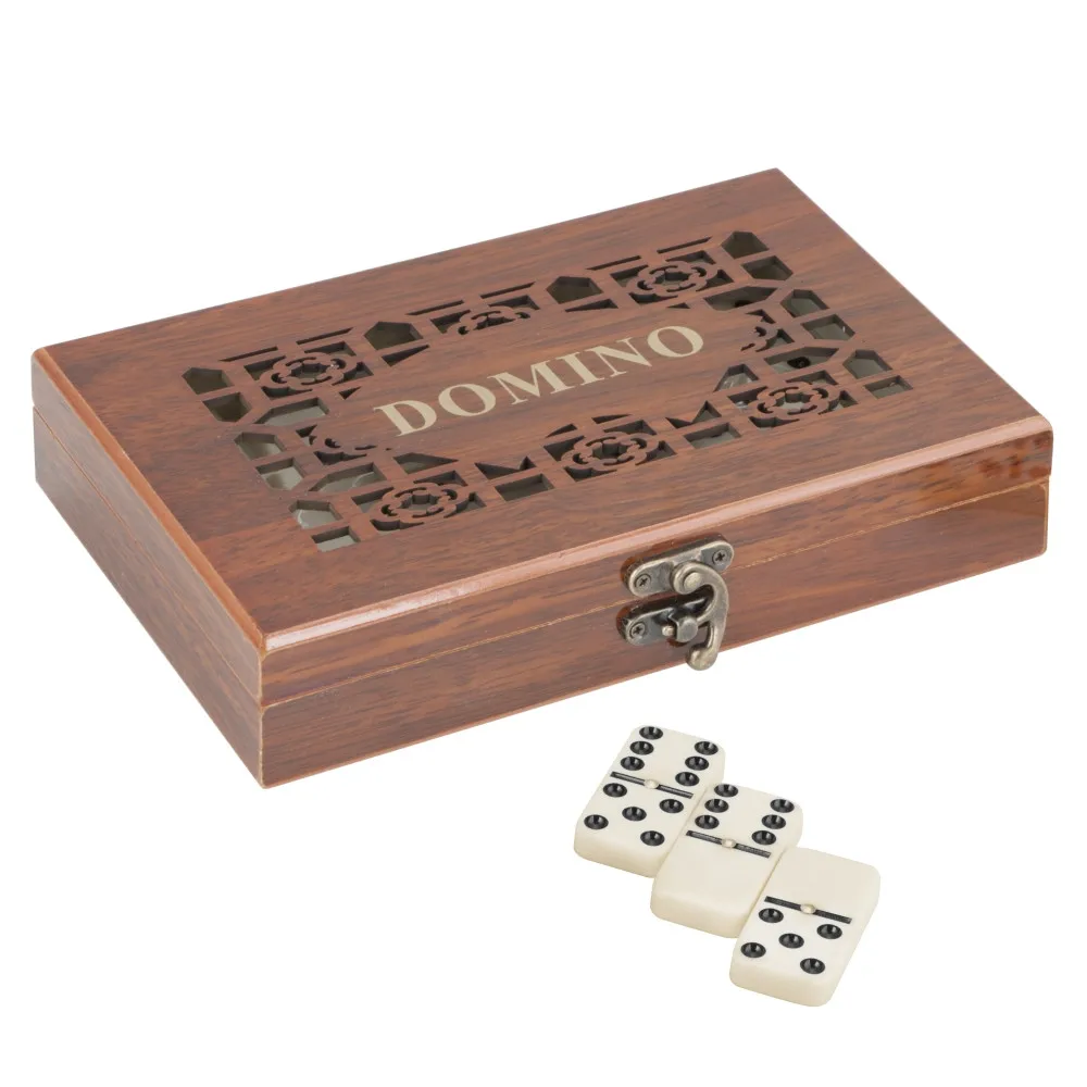 Professional Domino Game 28 Pieces Luxury Wooden Box