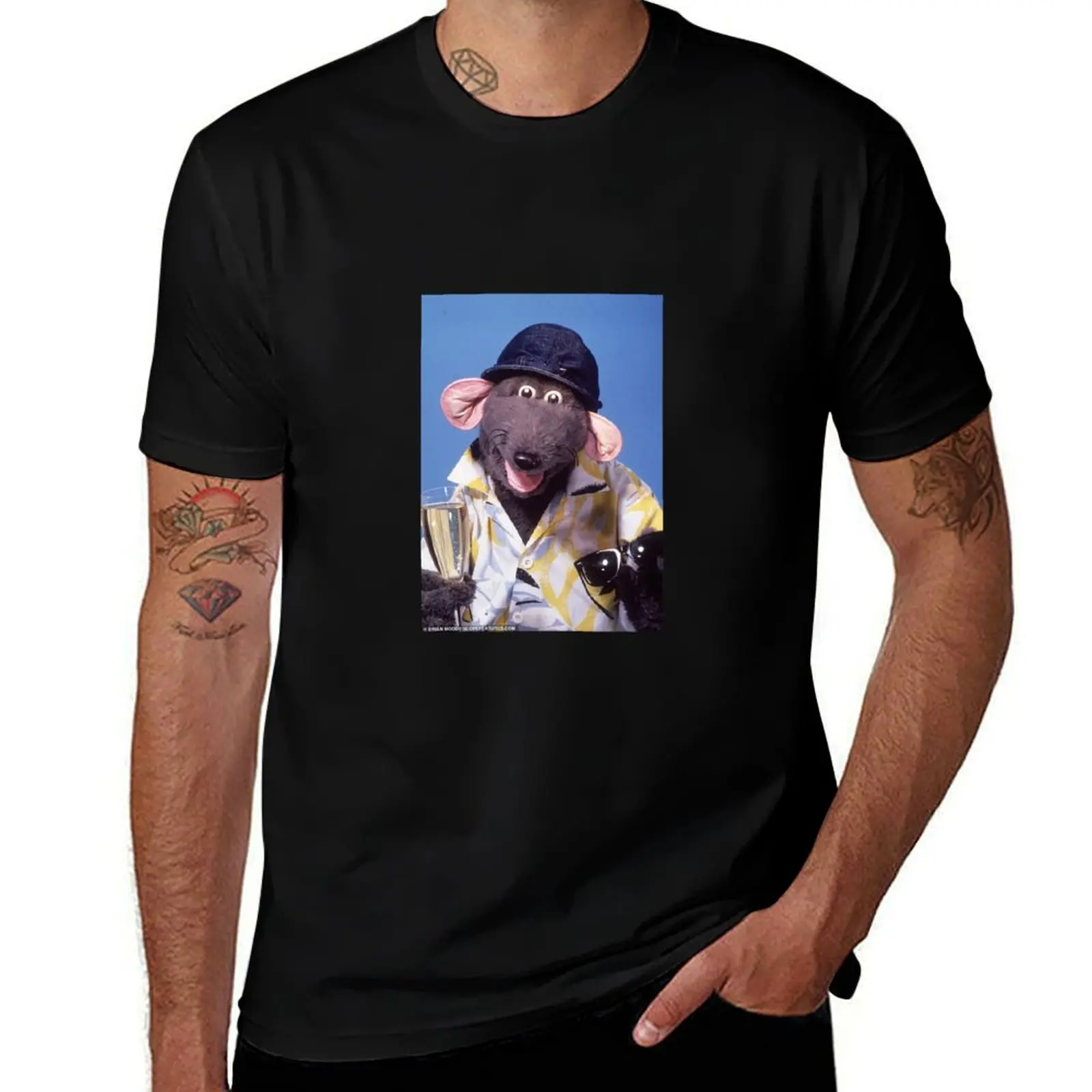 Roland rat T-Shirt Plus Size All Match Tee Shirt T-Shirt